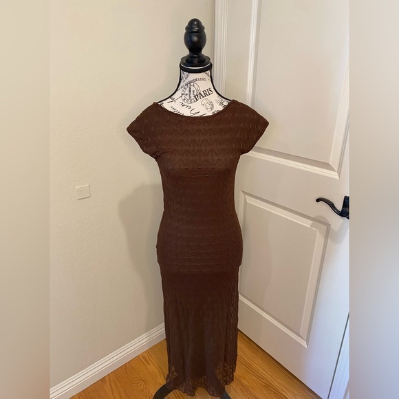 House of Harlow 1960 Dresses & Skirts - House of Harlow Brown Backless Dress
